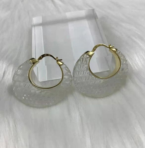 

2021 new big circle korean style fashion net red s925 silver needle earrings for women6183781, Golden