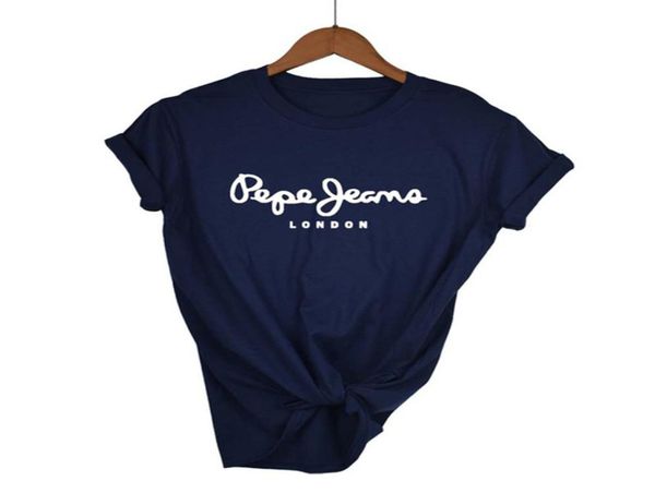 

2021 -jeans-london t-shirt summer women's short sleeve popular tees shirt unisex7405590, White