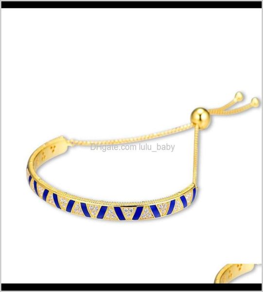 

bangle jewelry drop delivery 2021 exotic stones stripes shine bracelets for women gift original sterling sier making ps0222 ctmkc7062061, Black