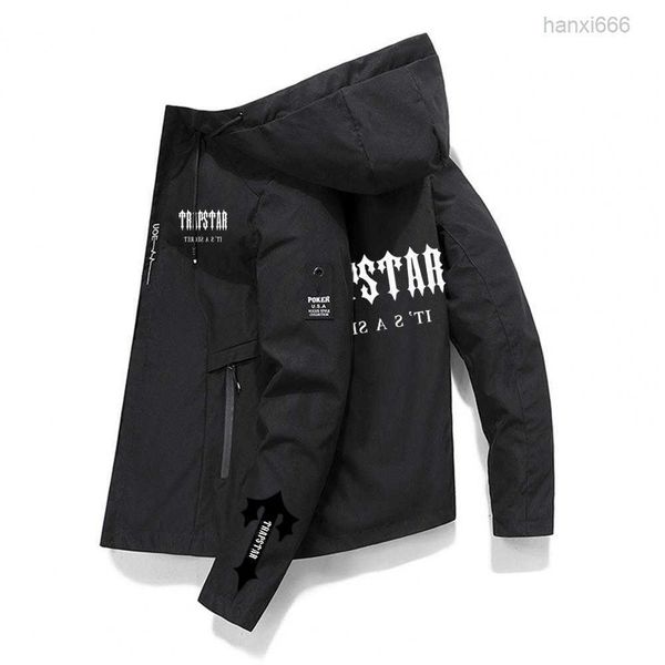 

jackets new men's zipper jacket spring/fall trapstar brand fall/spring blazer casual trend fashion y2211, Black;brown