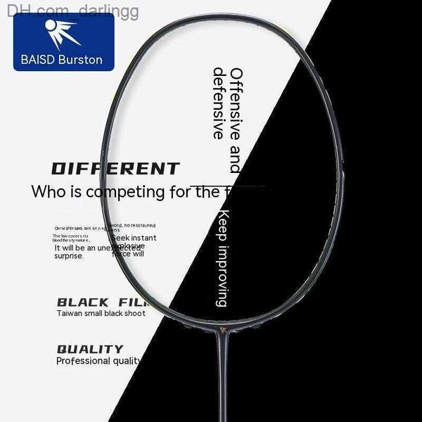 

badminton rackets 4u carbon fiber badminton racket professional carbon badminton tennis racquet q230901