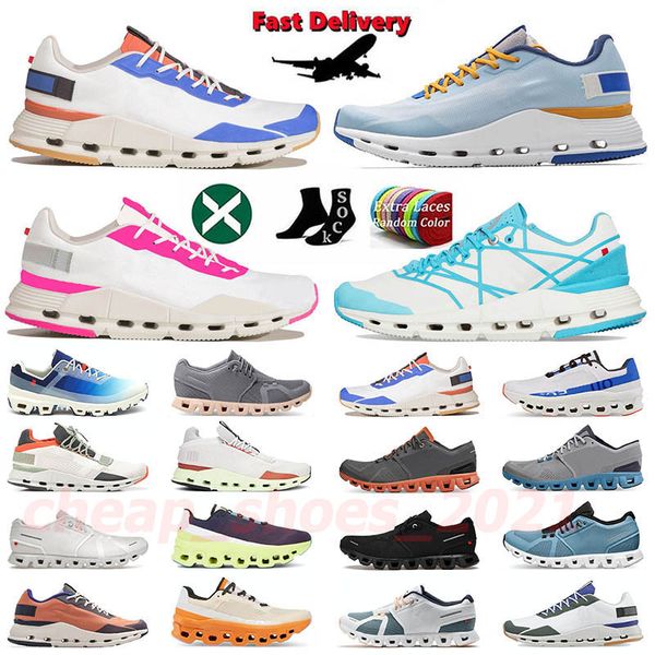 

clouds pink and white 5 3x run shoes mens womens oncloud nova swift monster cloudnova cloudswift cloudmonster cloudsufer designer trainers w