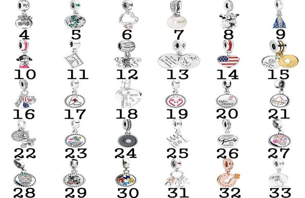 

new popular 925 silver pearl snowflake color skull charm pendant original jewellery for women party2727741