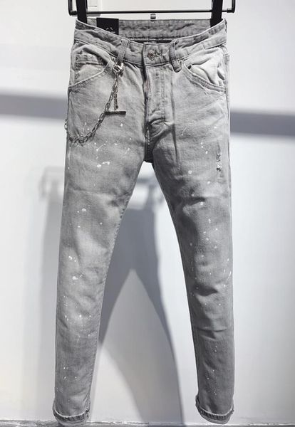 

2021 the new brand fashion european and american summer mens wear jeans are mens casual jeans a1891472389, Blue