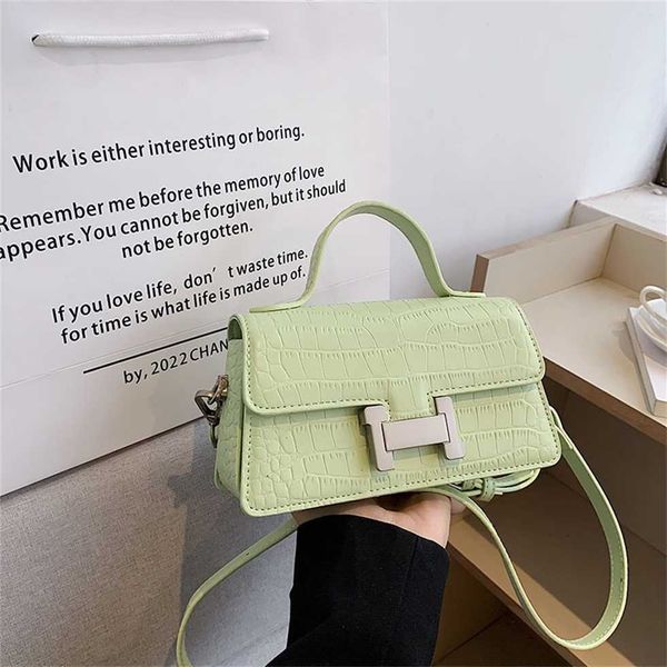 

2023 new fashion stone pattern small square handbag one shoulder crossbody versatile women's bag 55% off factory online