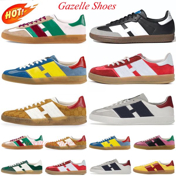 

men women gazelle indoor suede sneakers low leather trainers sportrich white blue sneaker mens womens originals green facestudio platform tr