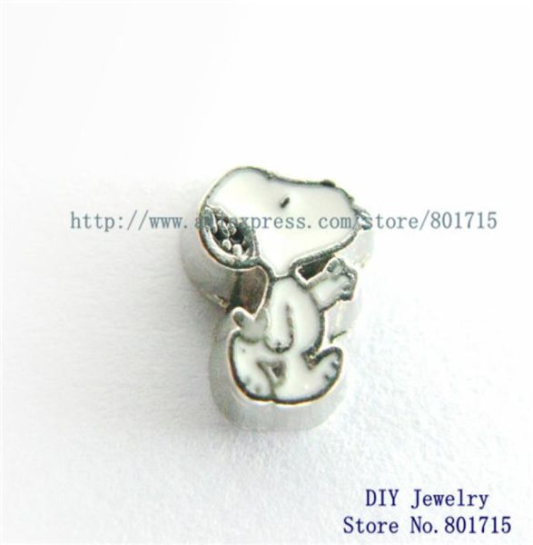 

beautiful charms dog fc799 floating locket charms 10pcs for floating living locket as gift wholes 1503284, Blue;slivery