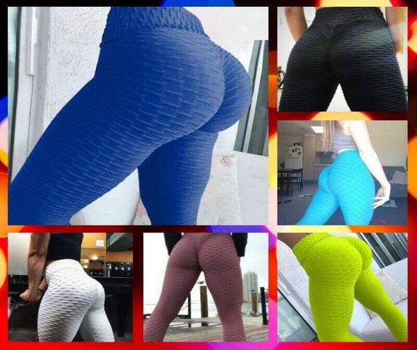 

womens fitness tightening hight waist sportswear yoga leggings running gym elastic pants slim trousers sxl6586620, Black