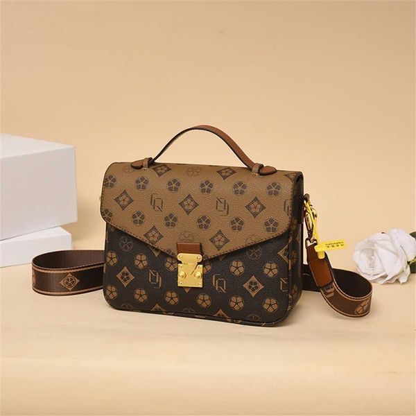 

advanced genuine leather for women new wide strap small square crossbody single shoulder old flower bag clearance 85% off