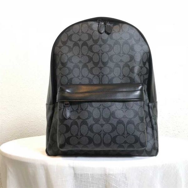 

new men's casual backpack classic print stripe large capacity fashion versatile travel bag 60% off outlet online