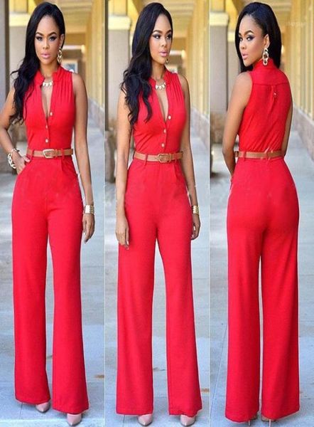 

women vneck wide leg pants rompers women jumpsuit jumpsuits for 2018 women039s jumpsuits plus size16560510, Black;white