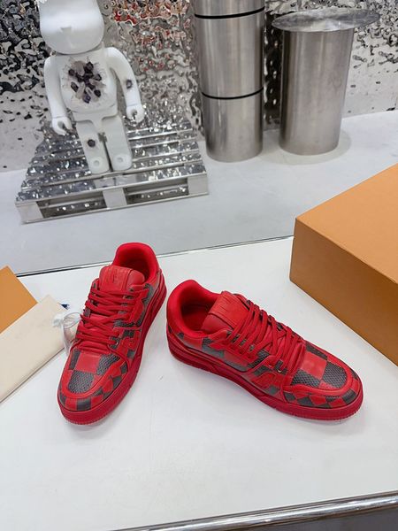 

2023 designer virgil trainer casual shoe sneakers black white panda fashion low shoe platform leather sloe rubber men women 0826