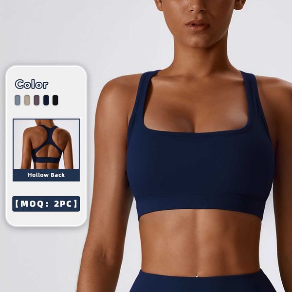 

lu lu private label women supportive blank racer halter yoga bra sports fitness running bra