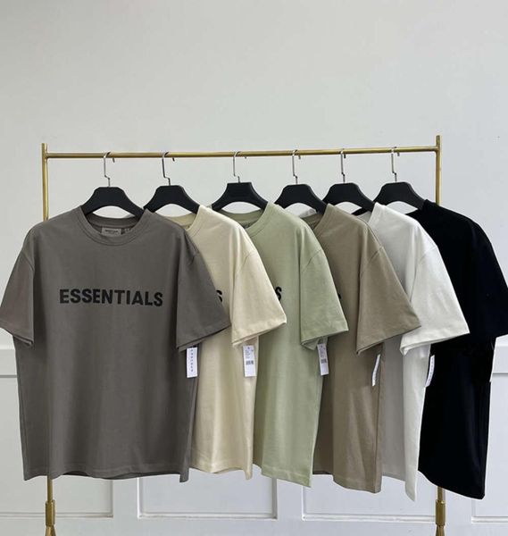 

feel of god fog s new double line silicone high street loose t-shirt polo9917341, White;black