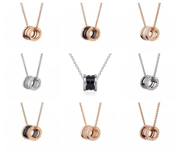 

2022 pendant necklaces classic luxury cubic zirconia gold necklace for woman simple exquisite fashion clacle chain jewelry anniversary gift2, Silver