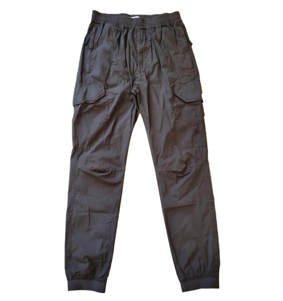 

americanstyle tooling pants men039s loose straight casual in spring and autumn harem with wide legs and tied feet pant5830420, Black