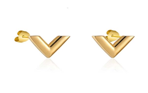 

new arrivals exquisite stereoscopic pattern stud earrings for women man titanium steel earrings piercing jewelry2117601, Golden;silver