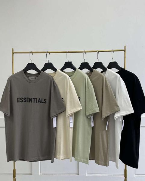 

feel of god fog s new double line silicone high street loose t-shirt polo5846369, White;black