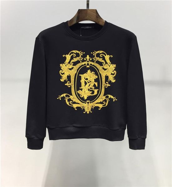 

2019 autumn and winter men 039s hooded sweater pengda 719960351962114203, Black