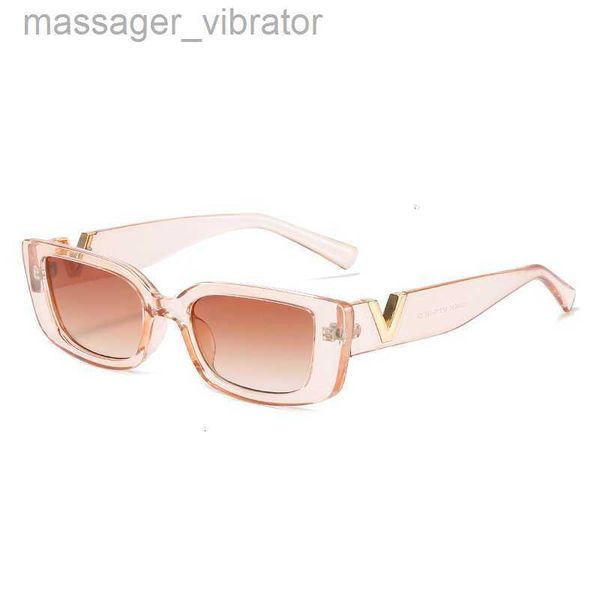 

new style square sunglasses 2023 fashion v-shaped net red same style glasses personality ins trend sunglasses women lh9j ctbt, White;black