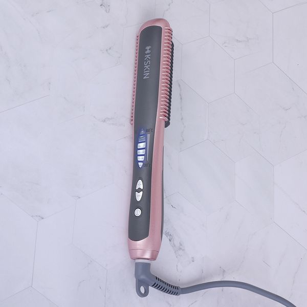 

hair straighteners kskin selling 2 in 1 30 seconds quick heat curling iron straightener 230831, Black