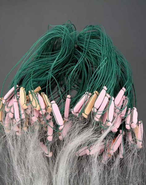 

25m 3 layers fishing net monofilament fishing gill network with float outdoor sport fish gillnet trap fishing gear rede de pesca4476262