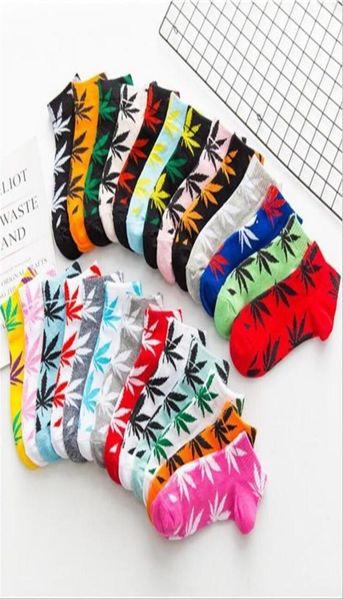 

print women ankle men sock low cut leaves cotton skateboard boat ship socks christmas gift xhsc819180316, Black
