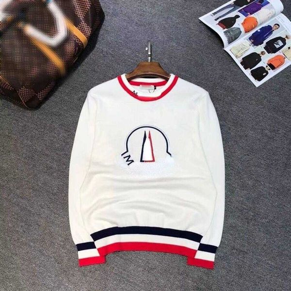 

sports brand sweatshirt men women sweaters logo embroidered long sleeved tshirt designer sweater round neck hoodie men's pullover coat, Black