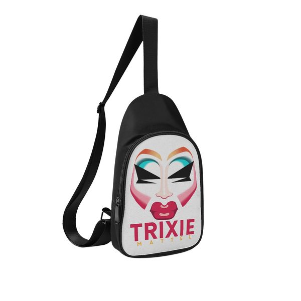 

diy custom men's chest bags women's shoulder bags chest bags yellow cartoonish production of personalized exclusive custom couple