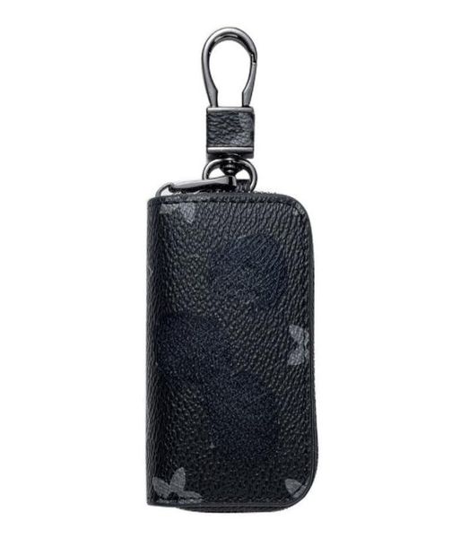 

leather keyrings car key bag creative business style car zipper fashion key protection case for men and women9693506, Slivery;golden