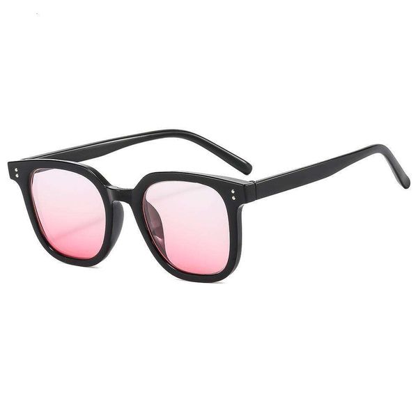

blush sunglasses finished products resin short sighted glasses large frame womens korean version of flat, White;black