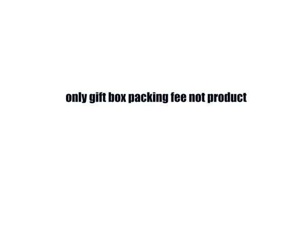 

belt designer gift box packing fee not product, Silver