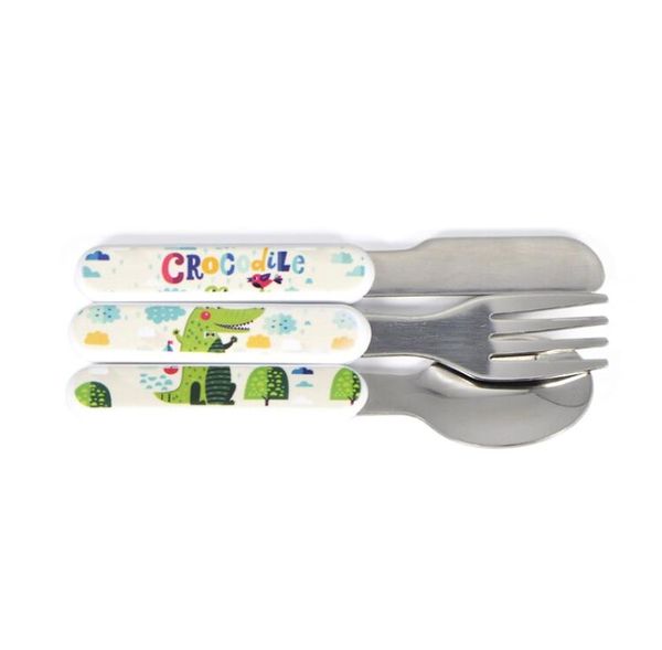 

sublimation dinnerware tableware set stainless steel cutlery dinnerware western silverware kitchen knife spoon fork dinner set h126563010