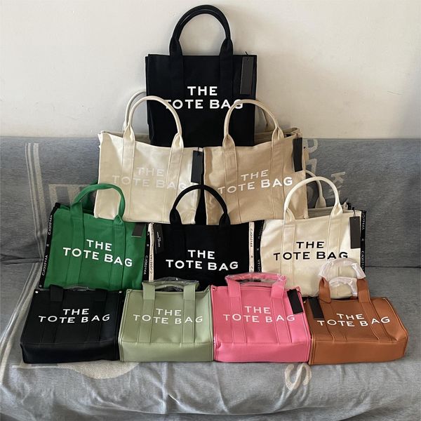

the tote bag designer beach travel tote handbag shoulder crossbody bag handbags casual tote real leather canvas bags 5a quality 2size