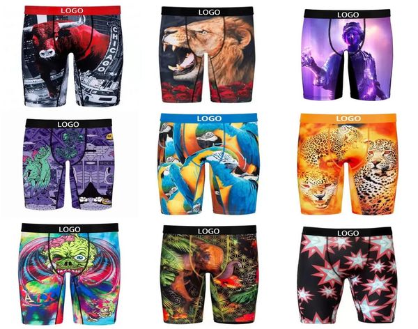 

mens boxers briefs underpants promotion random styles beach shorts mens swimming trunks underwear sports hip hop street knickers q1818704, Black;white