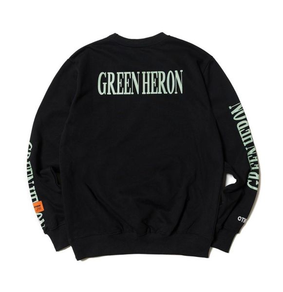 

fashion luxury street brand heron restoring ancient ways is the sparrow round collar men and women who dress sssuperstar9757489, Black