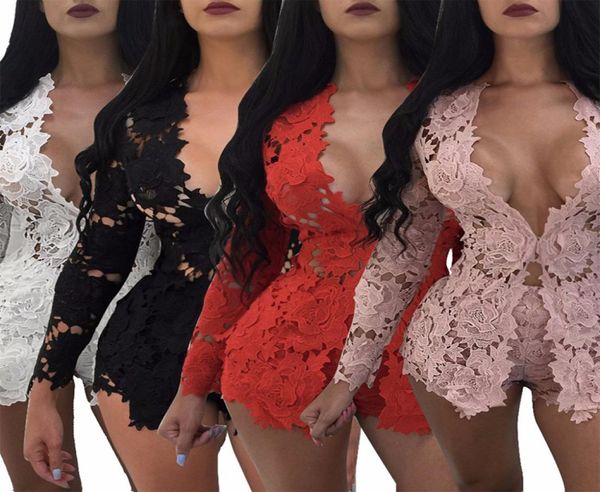 

women039s two piece pants sets lace crochet sheer long sleeve open front cardigan with shorts set8897521, White