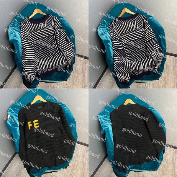 

mens womens casual sweaters designer long sleeve sweatshirt brand wool sweaters clothing, White;black