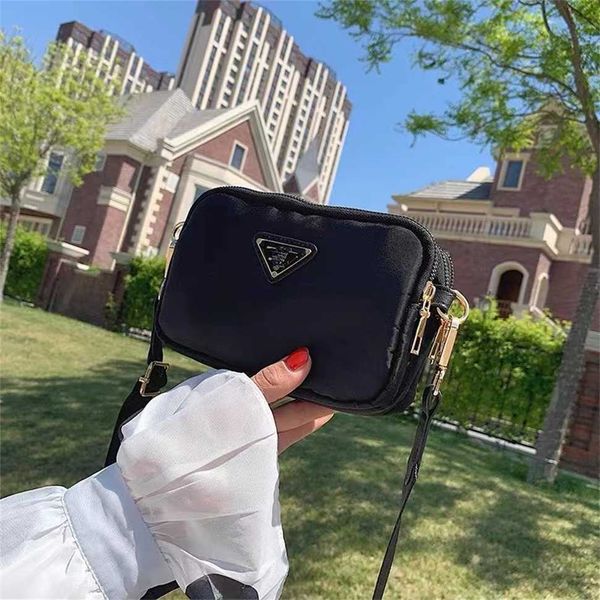 

new nylon three pull square home convenient handheld crossbody casual soft fabric fashion small bag 60% off outlet online