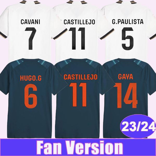 

23 24 g.paulista guedes mens soccer jerseys m.gomez c.soler gaya koindredi marcos andre home away football shirts short sleeve uniforms, Black;yellow