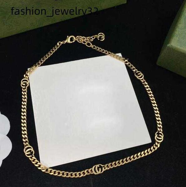 

designer brand necklace g jewelry fashion necklace gift, Silver