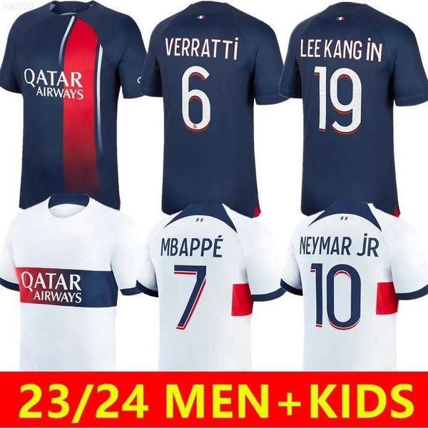

paris saint 23 24 germain soccer jersey 7 kylian mbappe 30 messis 10 neymar jr 2 achraf hakimi 8 fabian ruiz 28 carlos soler 44 hugo ekitike, Black;yellow