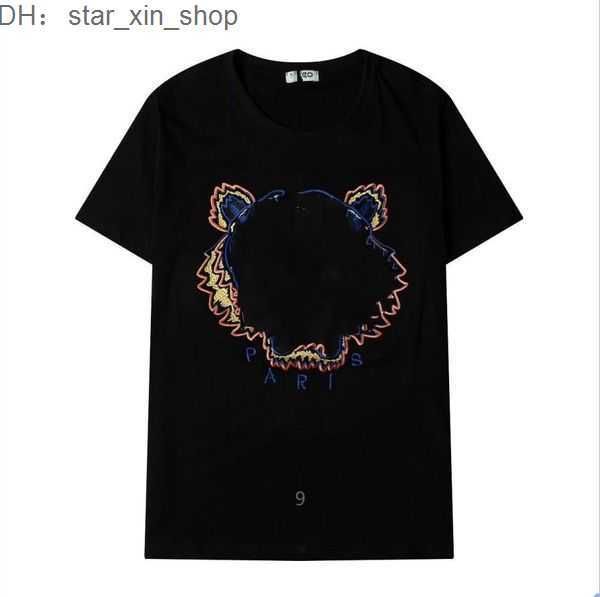 

tshirts men designer mens tees madam summer with tiger and letters hiphop asian size s-2xl kenzo 2 lyin, White