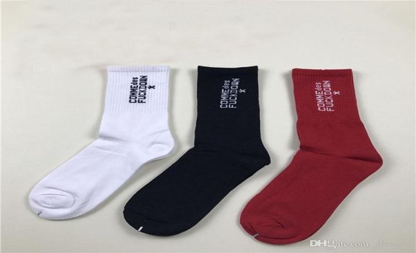

letter letter print socks stockings couple socks hip hop men039s long sock male female sport socks 3644size2635521, Black
