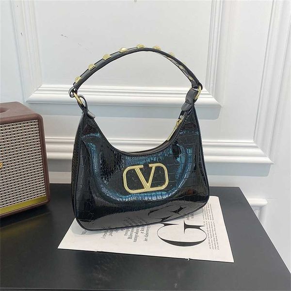 

women's crocodile pattern 2023 summer new fashion underarm bag for the small crossbody handbag outlet 50% off