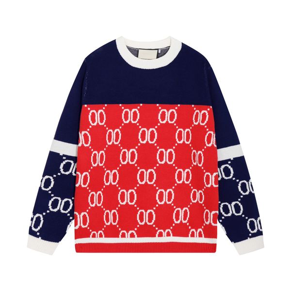 

men sweaters knitted sweatshirt fashion casual autumn winter warm jumper hoodies pullover shirts letter pattern knit sweater, White;black