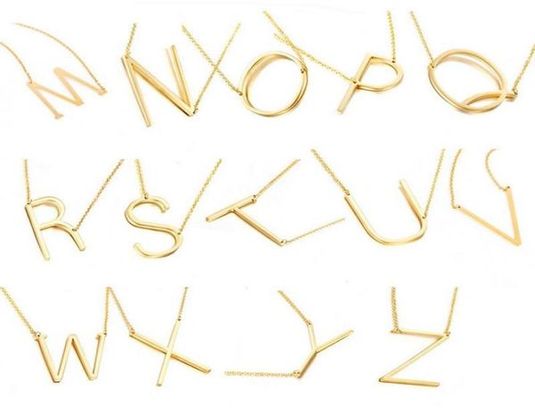 

az initial letter pendant necklaces for women capital 26 english alphabet charm gold silver rose gold chains female luxury jewelr5015692