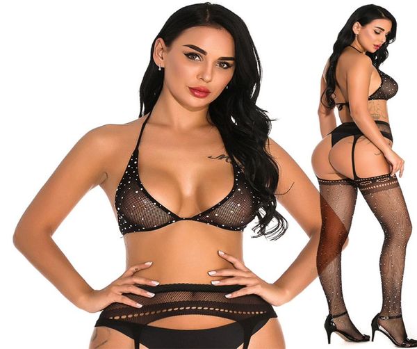 

black lingerie fishnet stockings women delight diamond mesh transparent lady shiny rhine nylons pantyhose1047786, Red;black