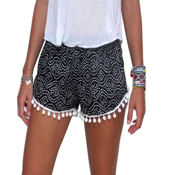 

2015 women lady039s summer casual shorts high waist short beach 1534359, Black