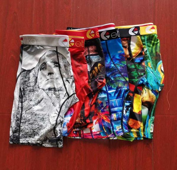

in stock random color mens boxers mens designer underwears breathable cotton boxers underpants men panties quick dry size s xxl w3976089, Black;white